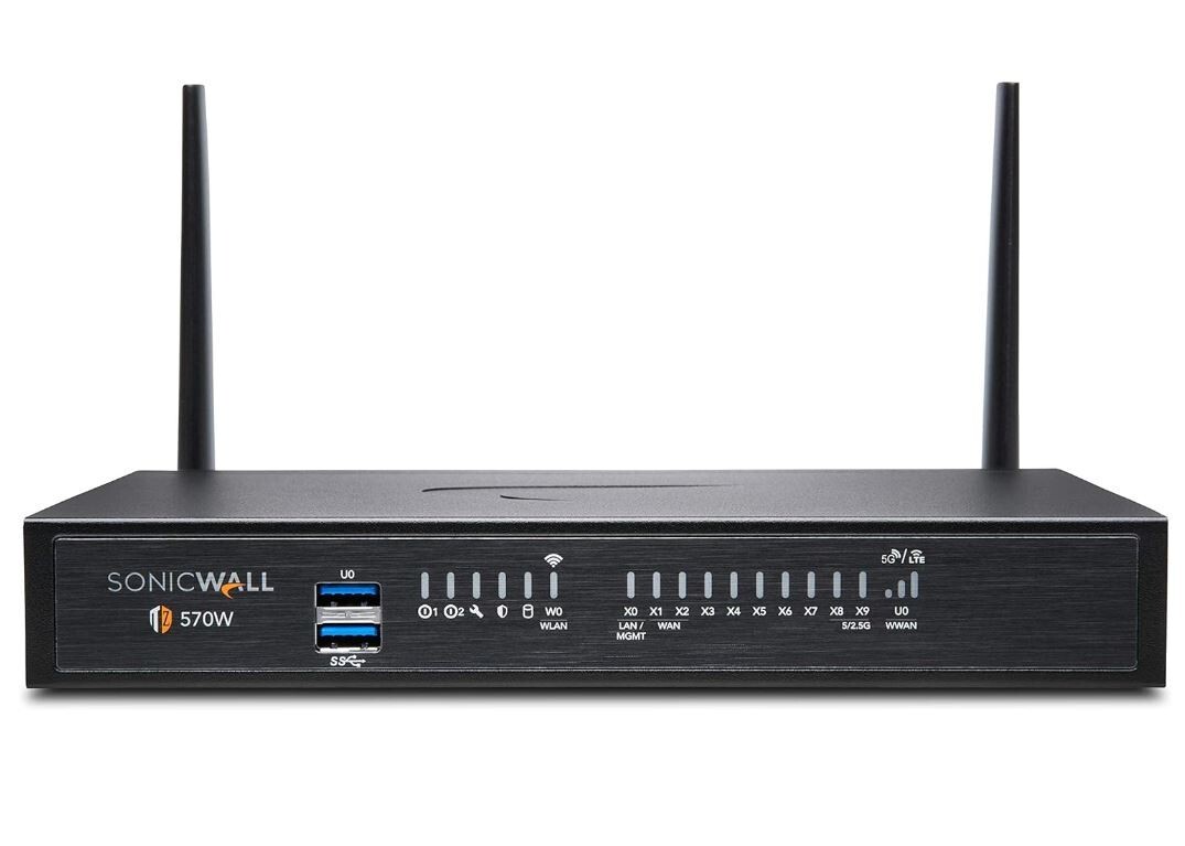 SonicWALL TZ570 Wireless-AC TotalSecure Essential Edition 1 YR  02-SSC-5651  NEW