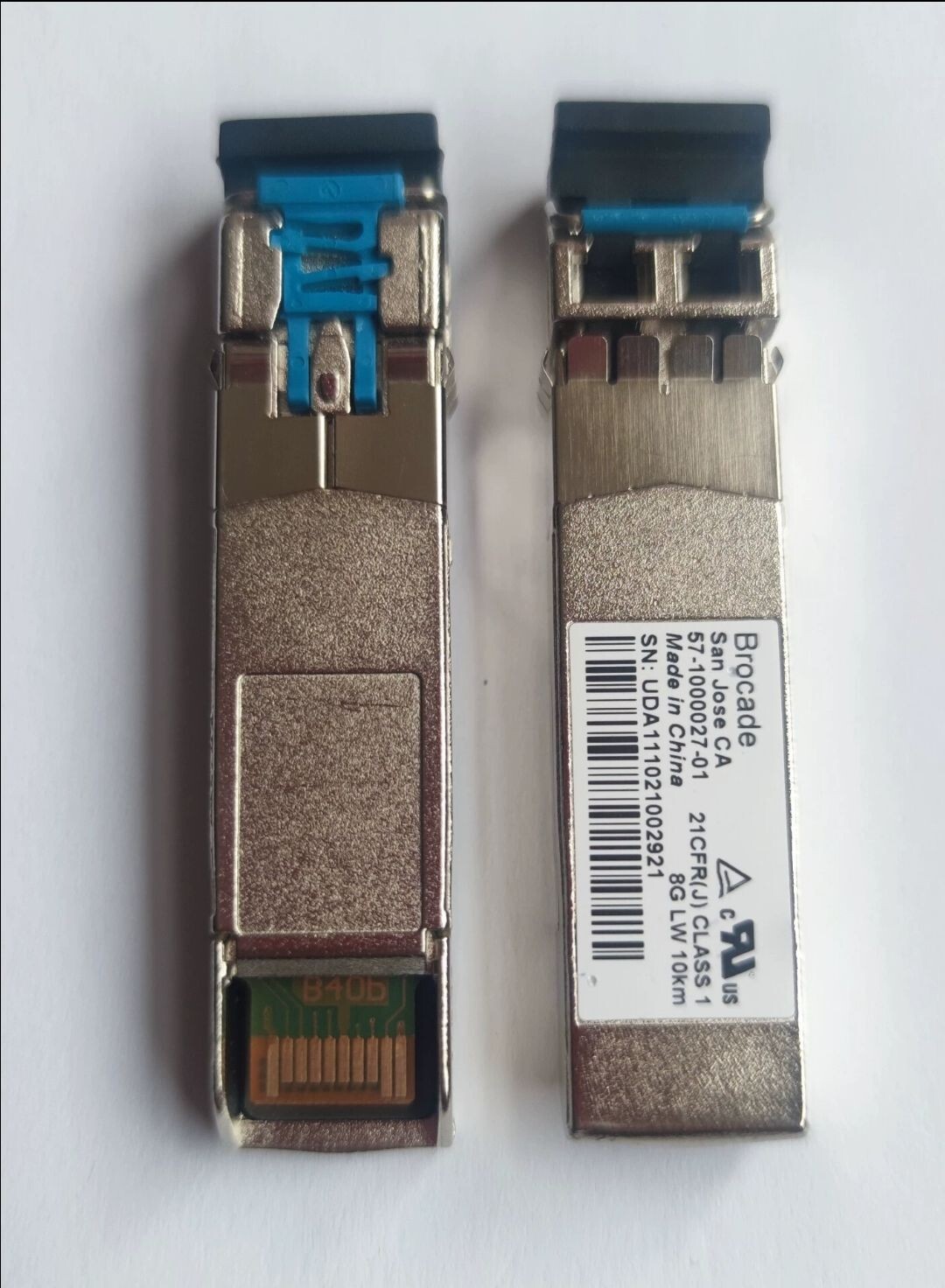 2pcs Brocade 8Gb 57-1000027-01 XBR-000153 LW Duplex 10Km SFP+ Optic Transceiver