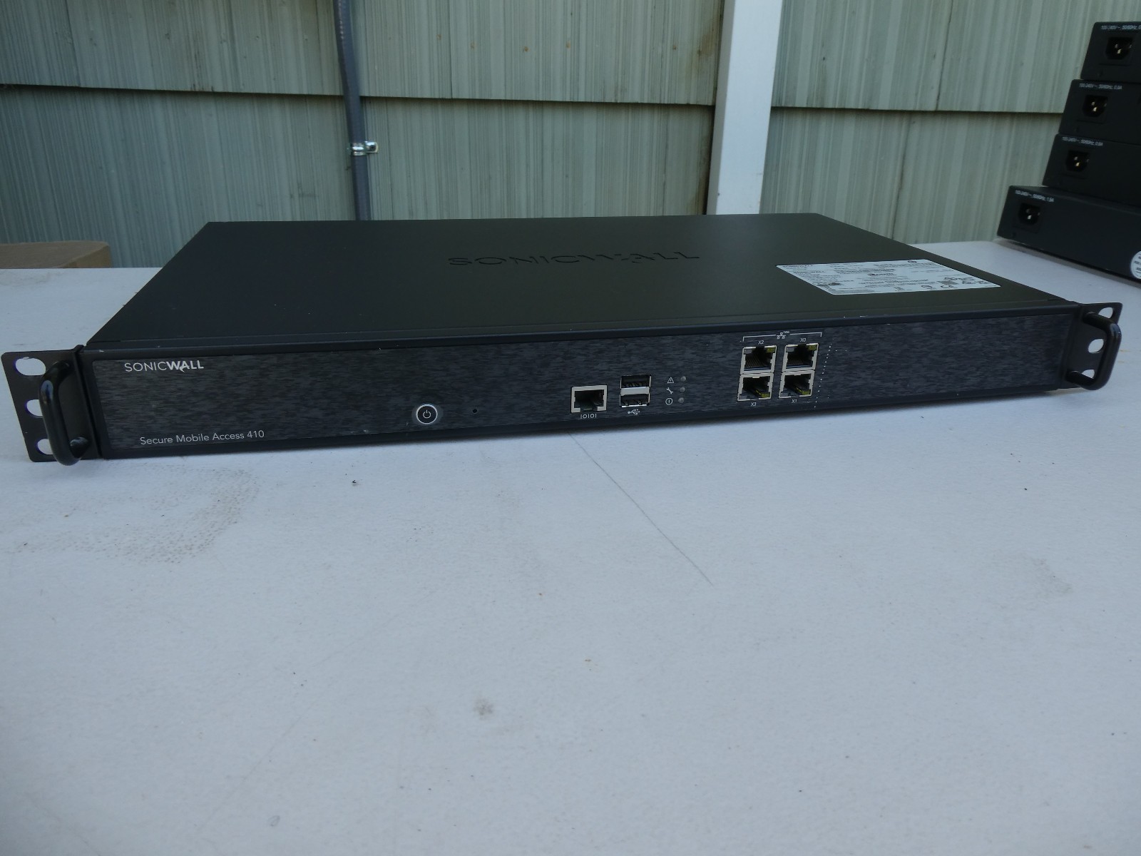 🍀 NICE RARELY USED SonicWall SMA 410 Secure Mobile Access Appliance 1RK33-0D9