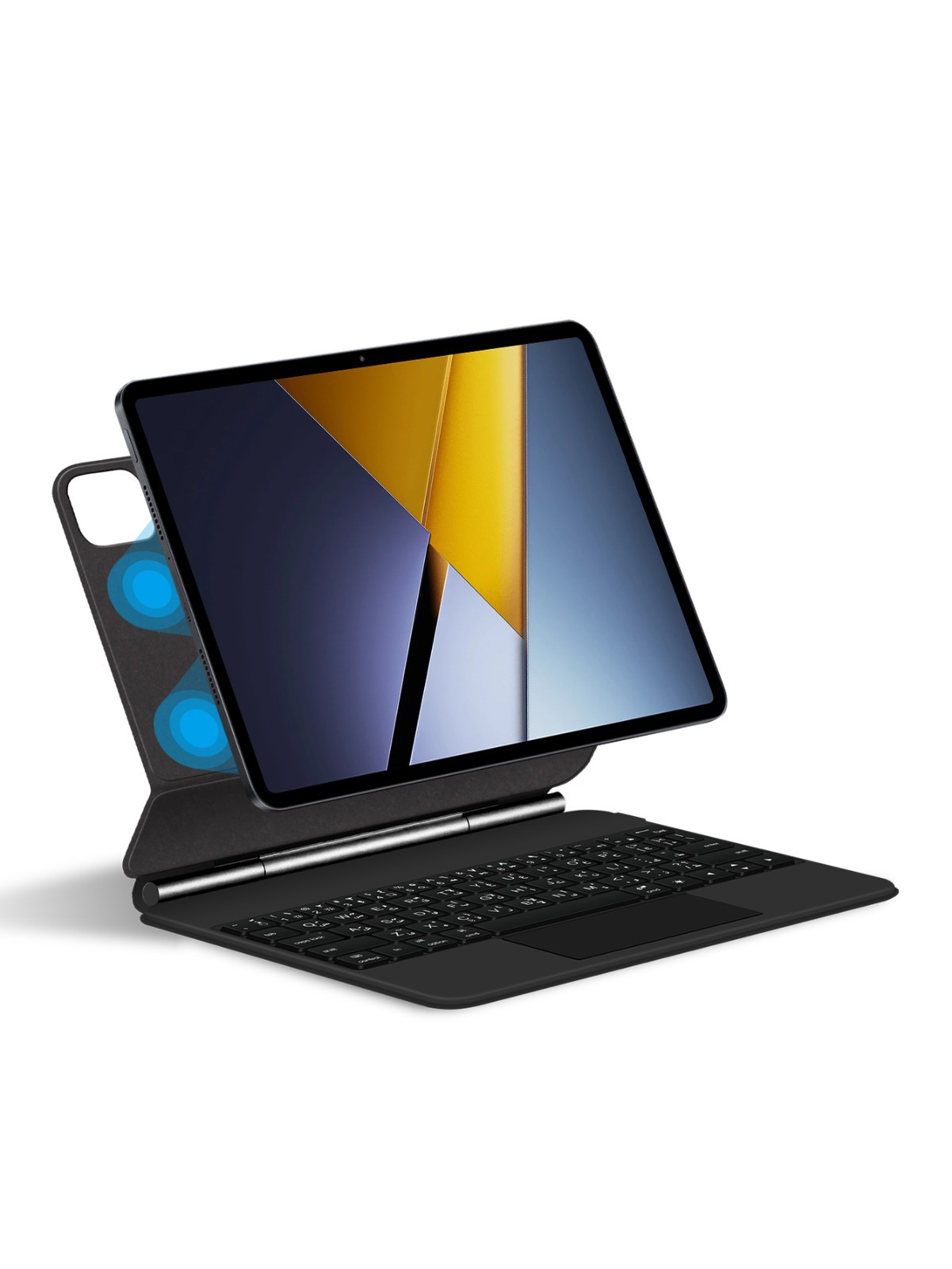 For Xiaomi POCO Pad X1 11.2in Magnetic Floating Cantilever Stand Keyboard Case