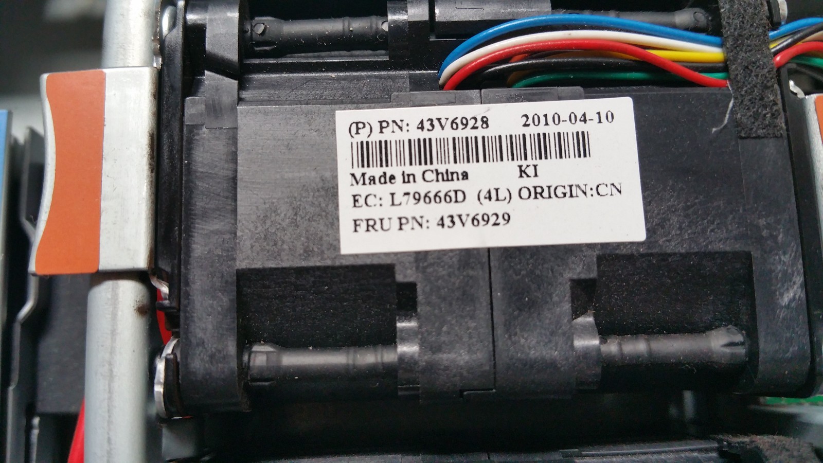 Avaya IBM 46W2926 43V6929 40 mm Hot-Swap Fan for X3550 M2