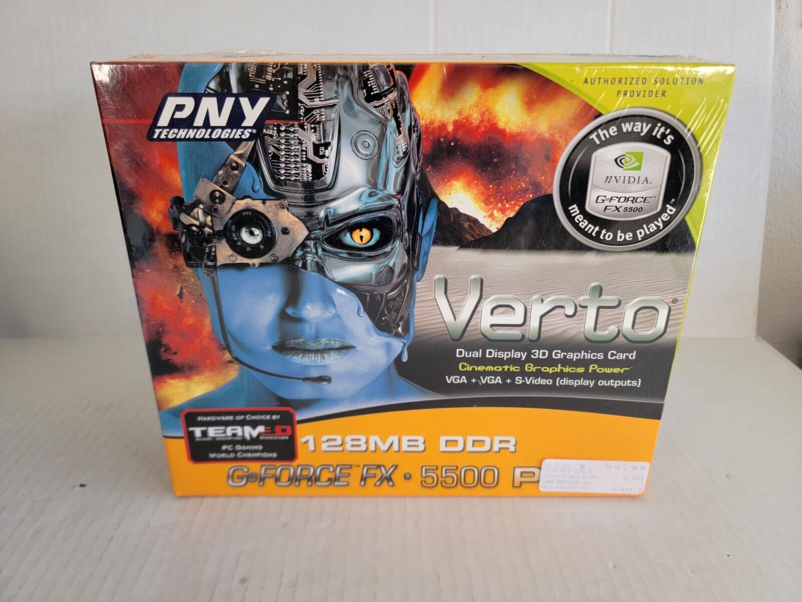 PNY Technologies Verto GeForce Fx 5500 (VCGFX55PPB) 128MB DDR Graphics Card