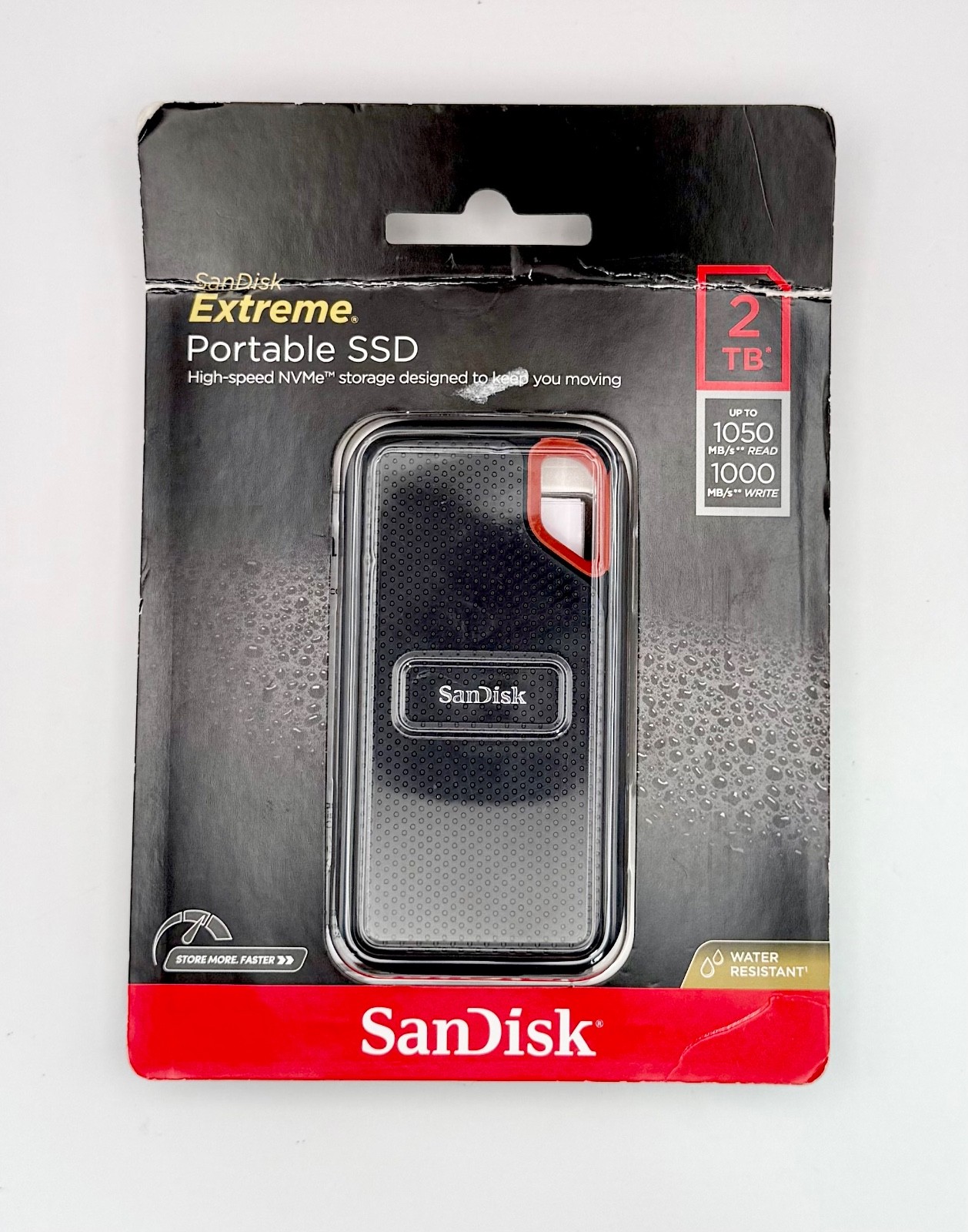 Open Box - SanDisk Extreme 2TB Portable External SSD - TESTED
