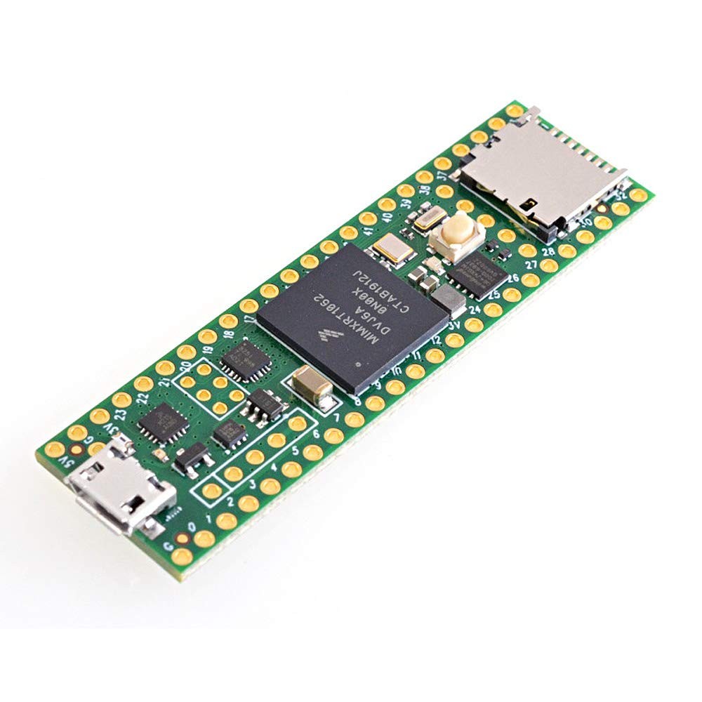 Teensy 4.1 ARM Cortex-M7 Processor at 600MHz with a NXP iMXRT1062 (Without pins)