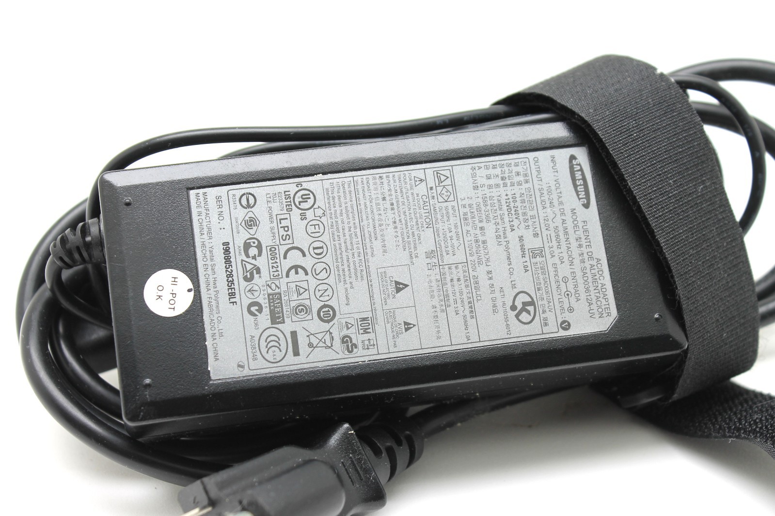 OEM Samsung SAD03612A-UV 12V 3.0A AC Adapter