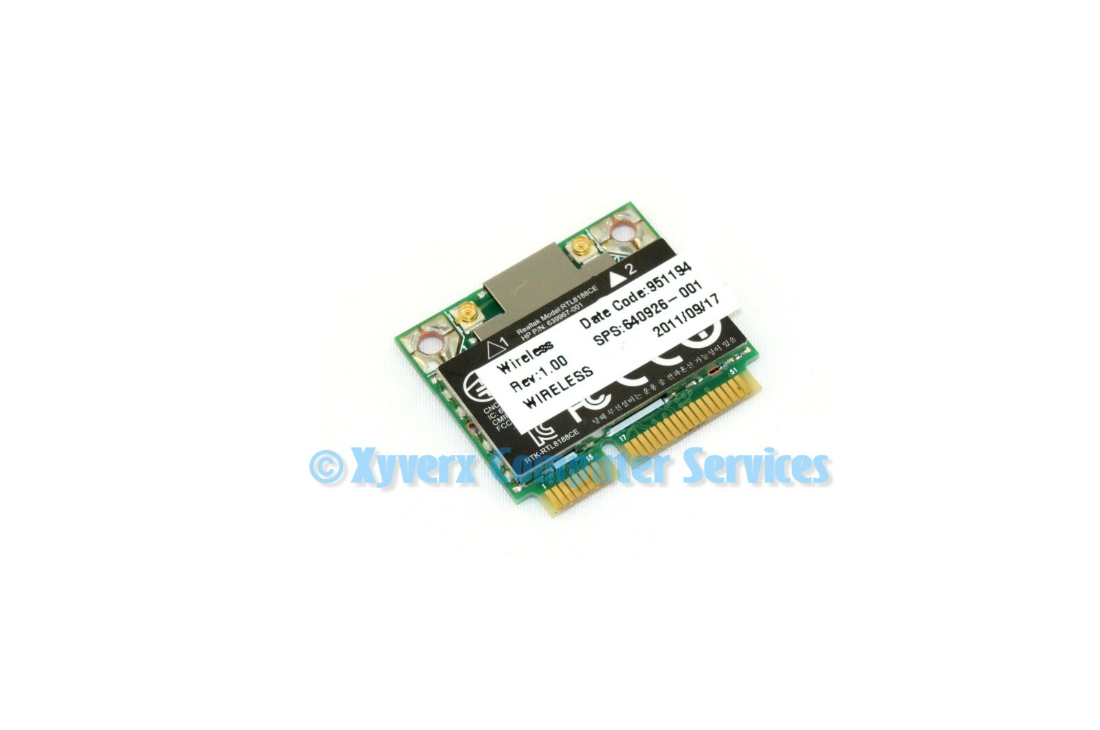 640926-001 GENUINE OEM  HP WIRELESS CARD 2000-200 (CB71)