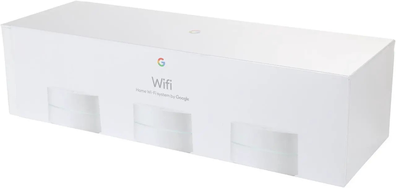 Google Wifi 3pk - Home Wi-Fi System - Mesh Wi-Fi - Whole Home Coverage