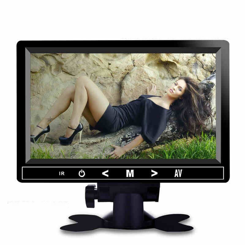 Ultra Thin 7" TFT LCD Color AV 2CH Input Car Rear View Headrest Monitor 1024X600