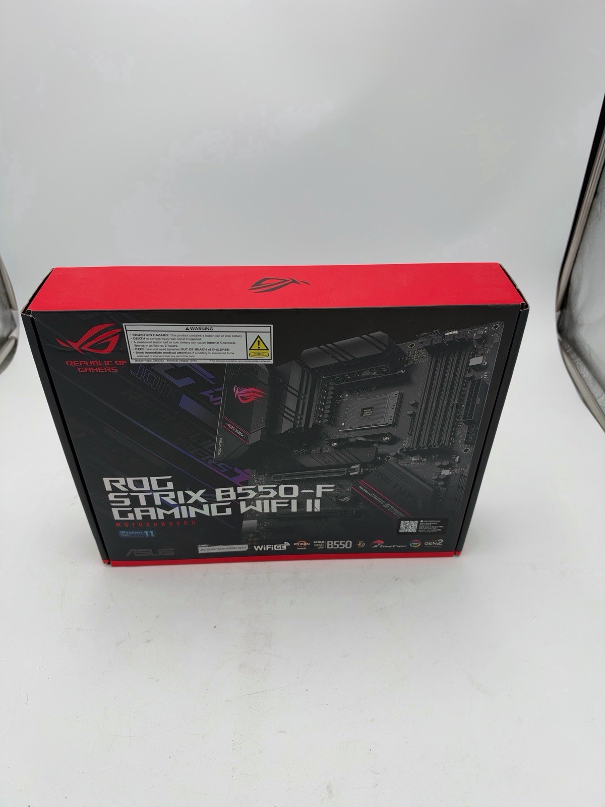 ASUS ROG Strix B550-F Gaming WiFi II Motherboard AMD Socket AM4 ATX DDR4 (R1&2)