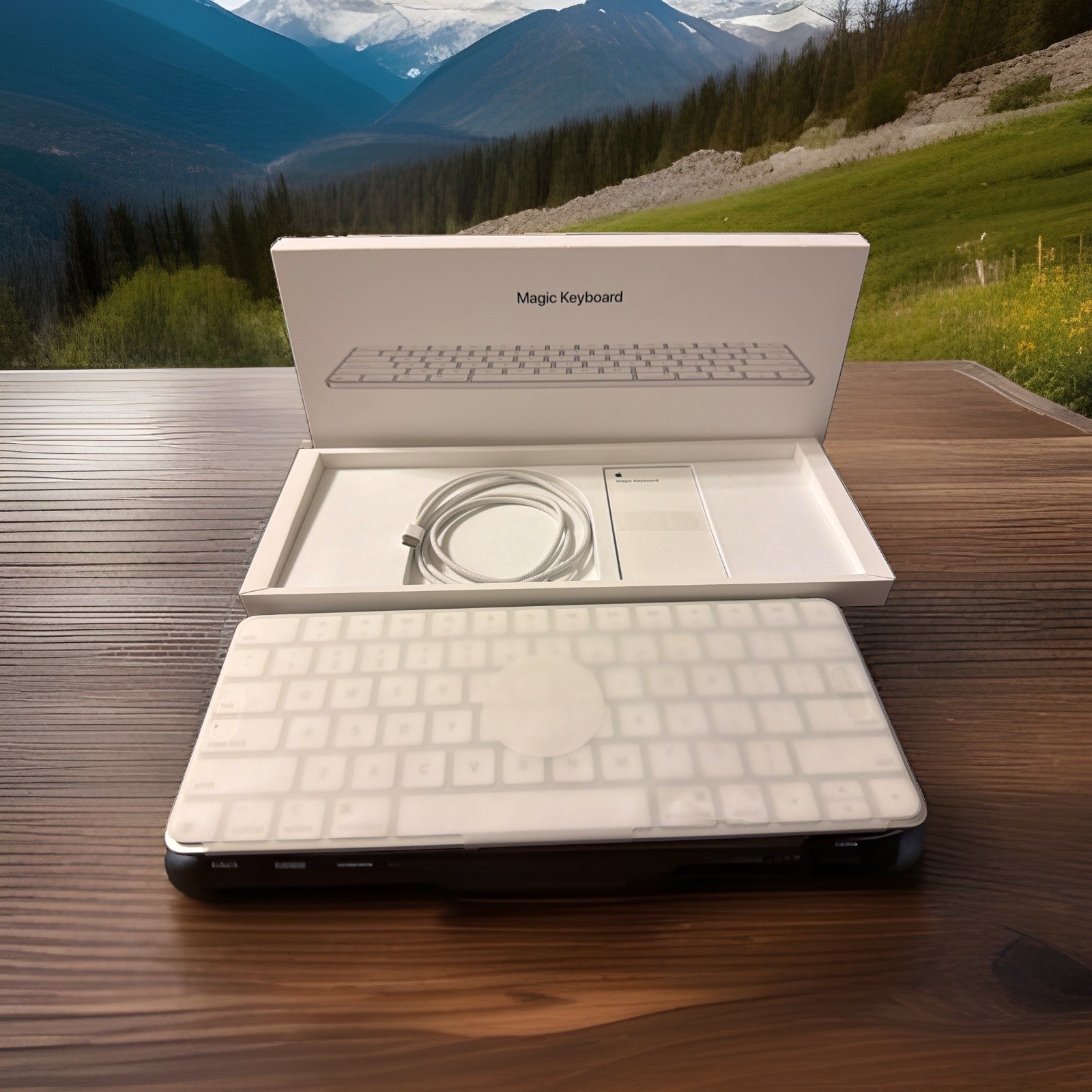 Apple Magic Keyboard (USB-C) A3203 White Open Box