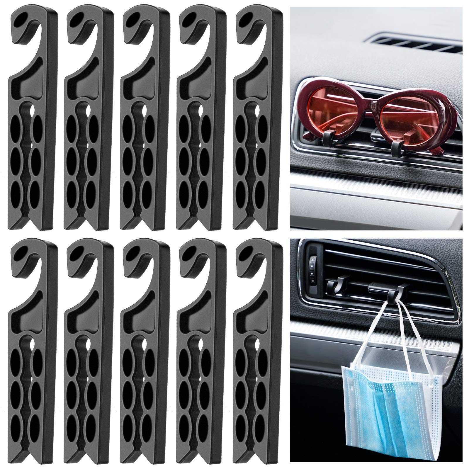 10 Pcs Car Vent Hook Hanger Air Car Vent Holder