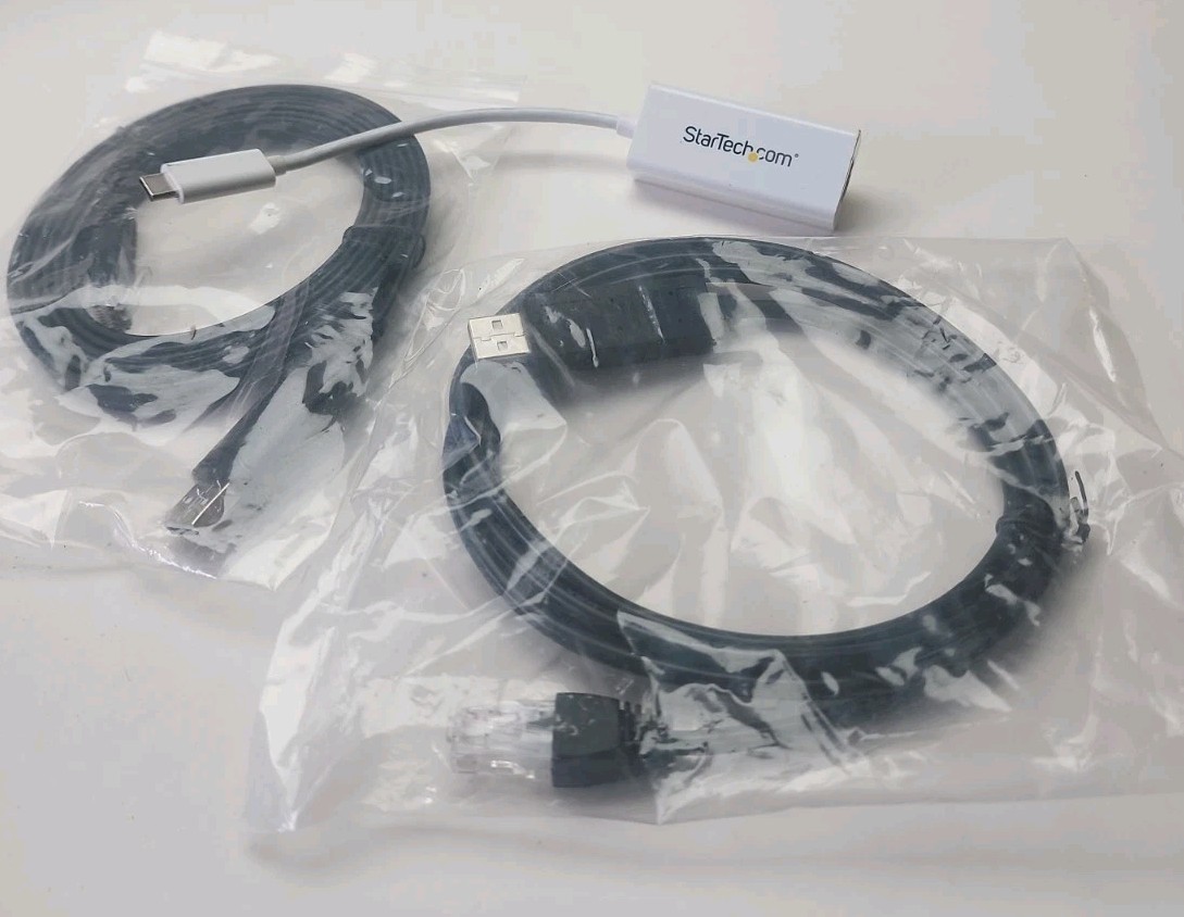 StarTech USB Data / Peripheral Connection Cable Lot - White & Black