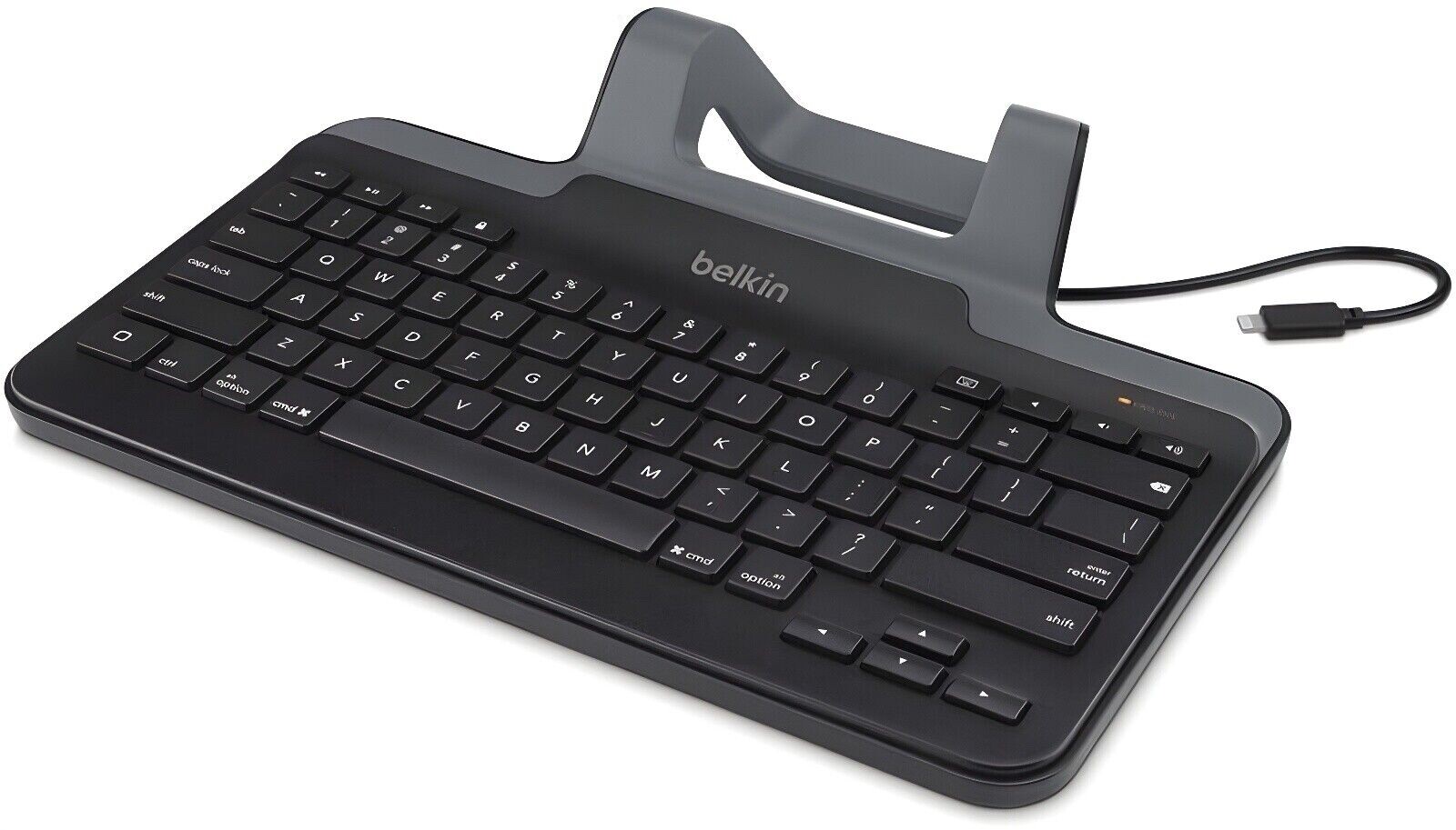 Belkin Wired Keyboard & Stand for iPad 4th Gen | iPad Pro | iPad Mini & iPad Air