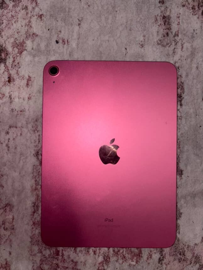 Apple iPad (10th Generation) A2777 256 GB, Wi-Fi + 5G, 10.9 in - Pink