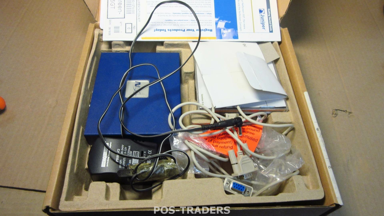 Juniper Netscreen Firewall NS-5XP-105 3DES VPN 2x 10/100 ORIGINAL BOX - INCL PSU