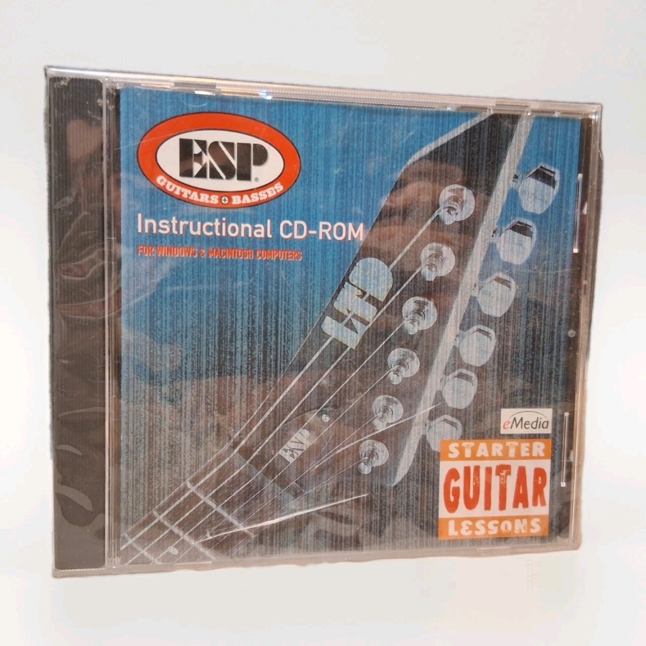 ESP Guitars & Basses Starter Guitar Lessons CD-ROM eMedia PC Mac