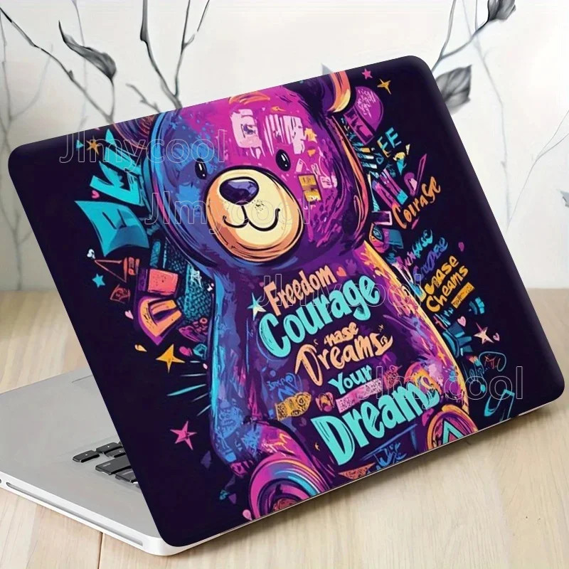 2PCS Themed Laptop Stickers - High Quality PVC Self-adhesive