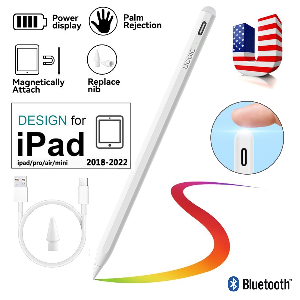 New Multi-Shortcuts iPad Pencil Fits Fits iPad iPad Air iPad Mini iPad Pro UK！！