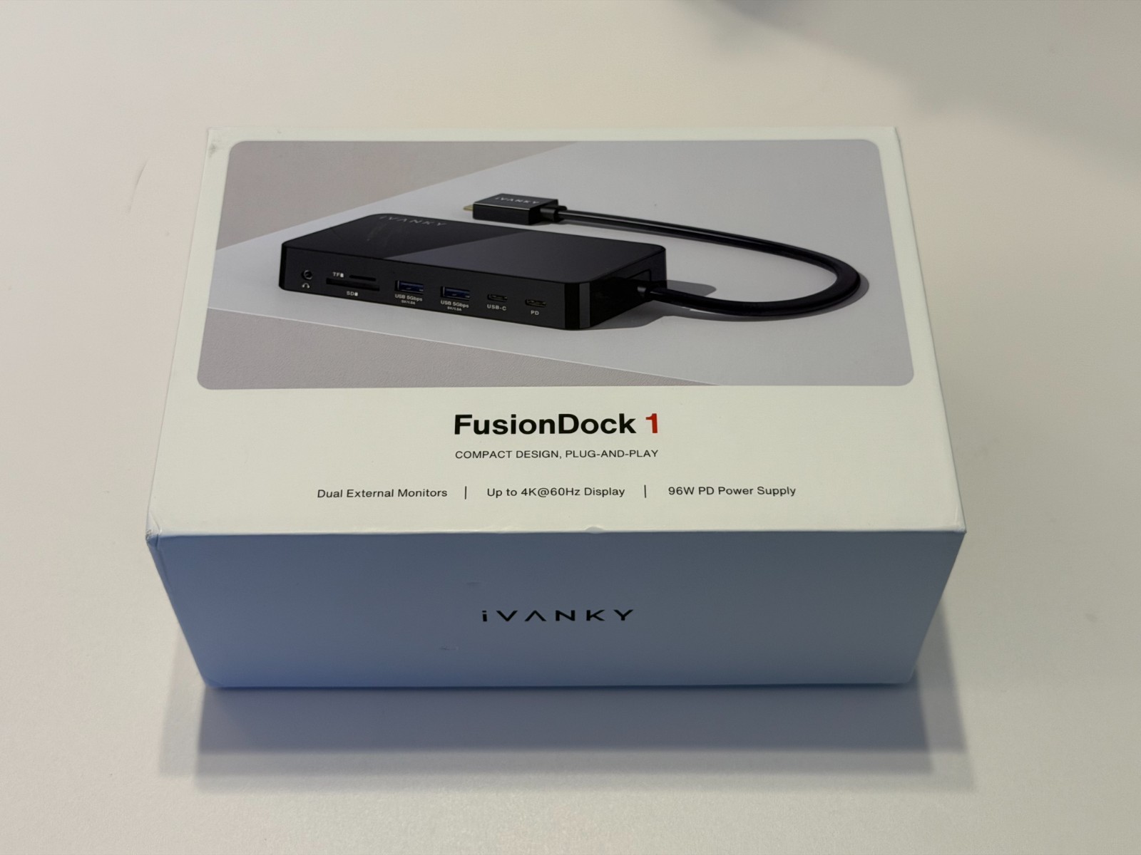 iVANKY 12-in-2 FusionDock 1 Dual 4K@120Hz Docking Station for Mac