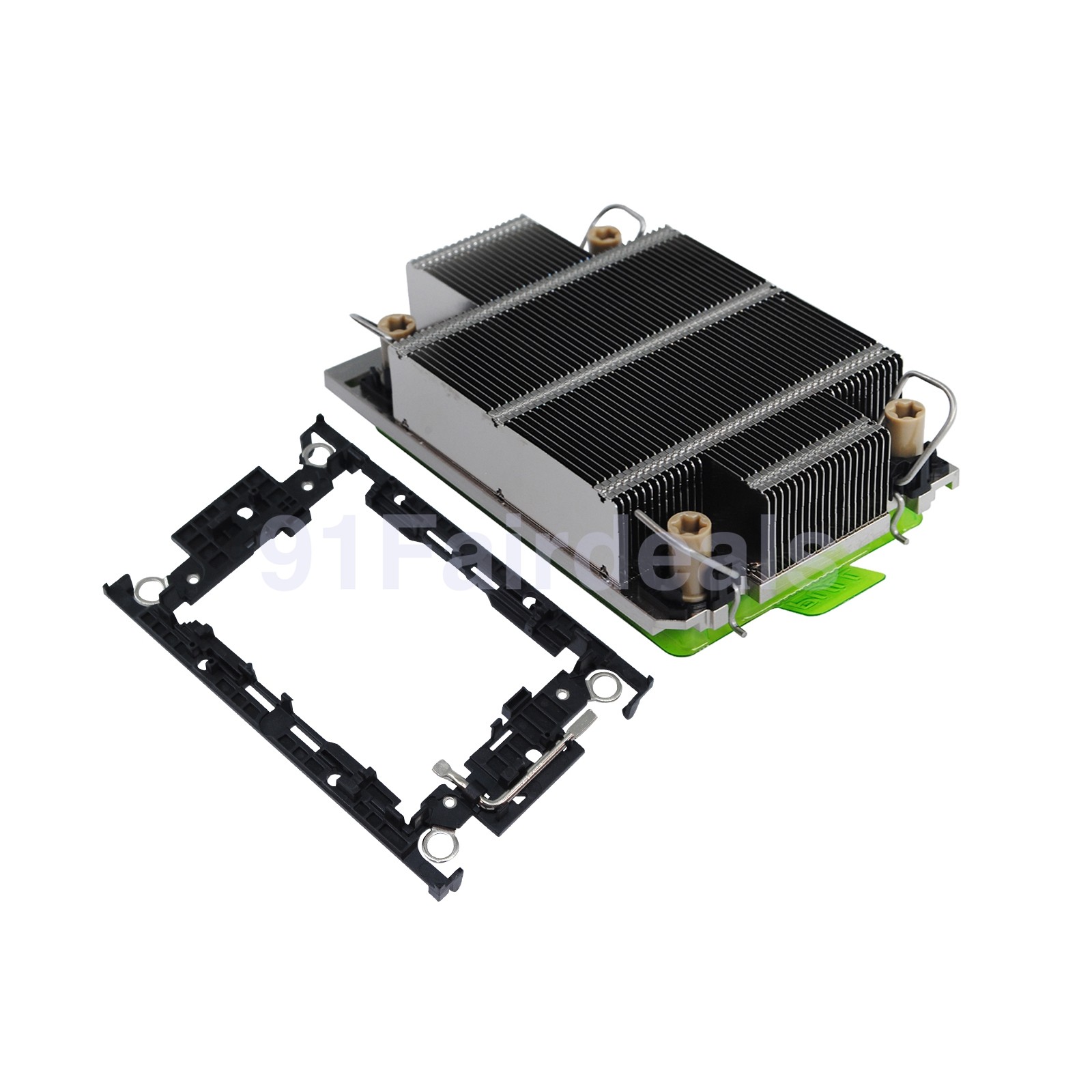 1U Server Heatsink 0VH8RK VH8RK w/Cage For Dell R450 R550 R650 R650XS R750 New