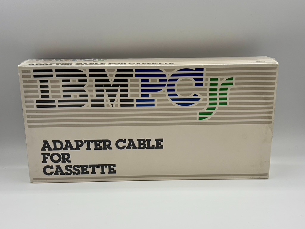 IBM PCjr Adapter Cable For Cassette Vintage NIB IBM