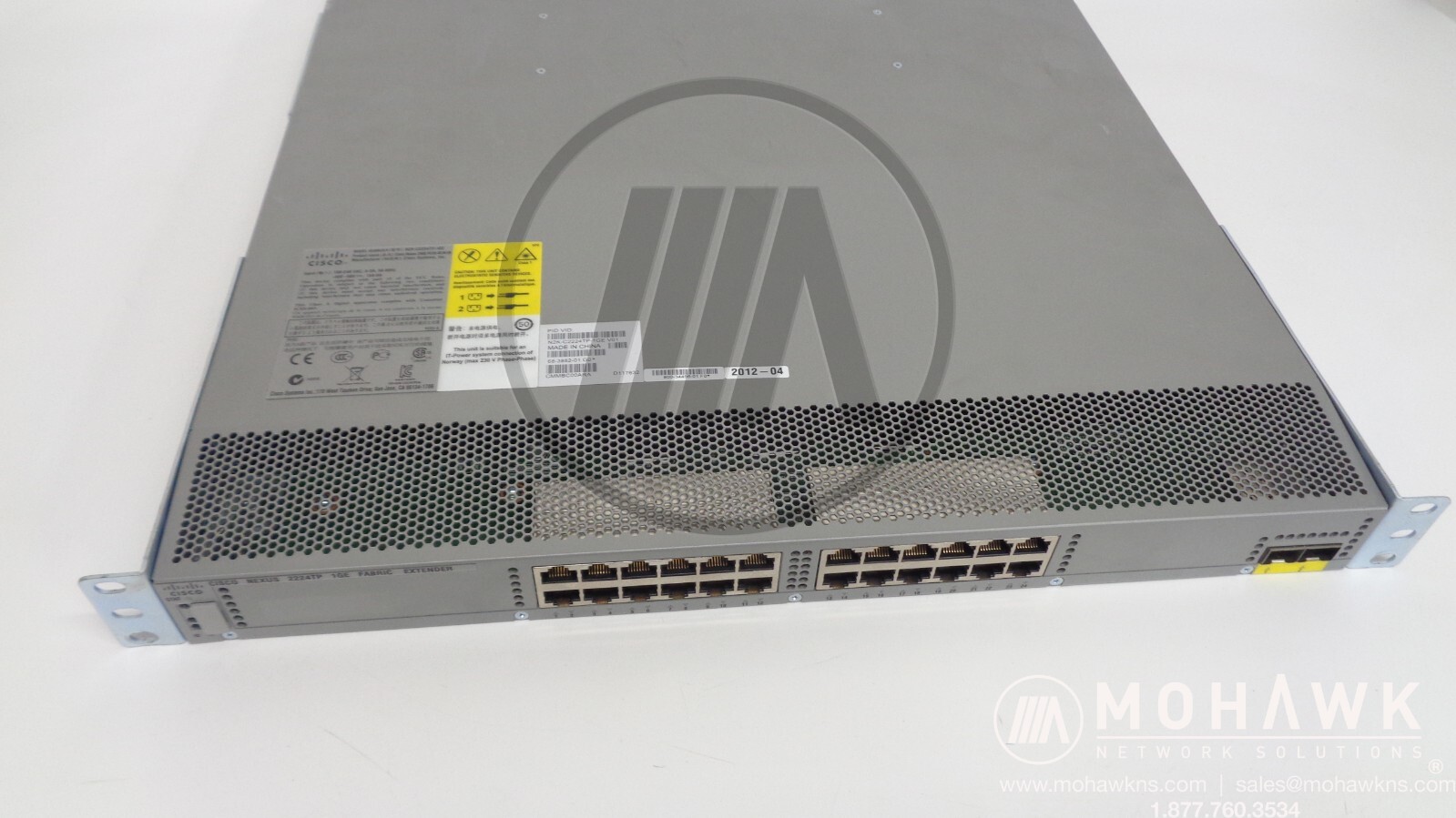 Cisco N2K-C2224TP-1GE - Nexus 2000 Fabric Extender Mountable- Comes /w Dual PSU