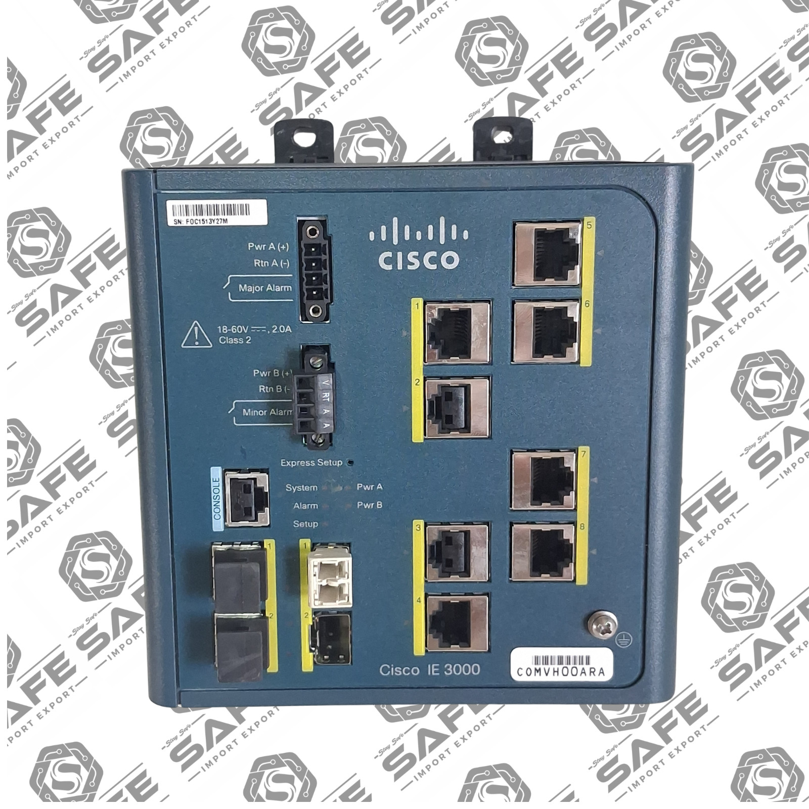 Cisco IE-3000-8TC 8-Port Industrial Ethernet Switch