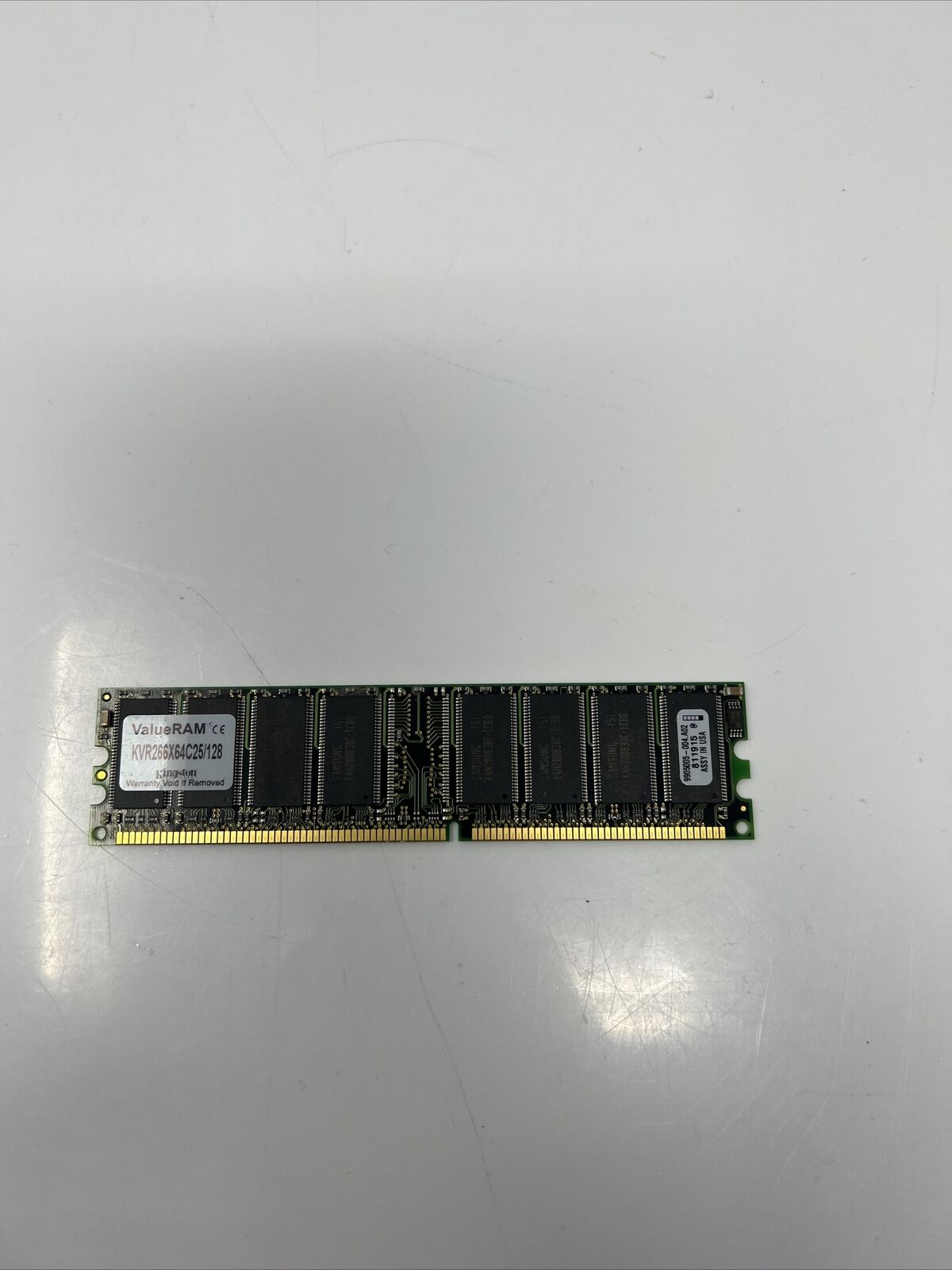 CPU Kingston KVR266X64C25/128 Desktop Computer Memory RAM Value Ram