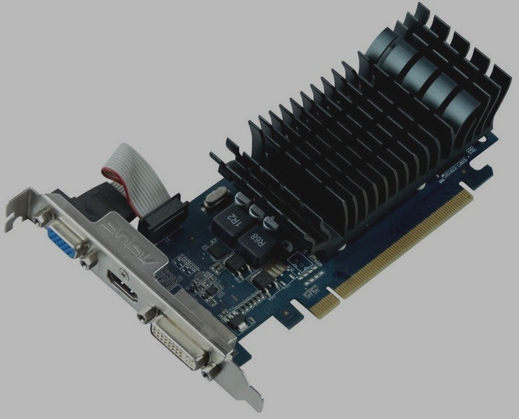 ASUS NVIDIA GeForce GT 210 1GB DDR3 PCIe Video Card EN210 SILENT/DI/1GD3/V2 (LP)