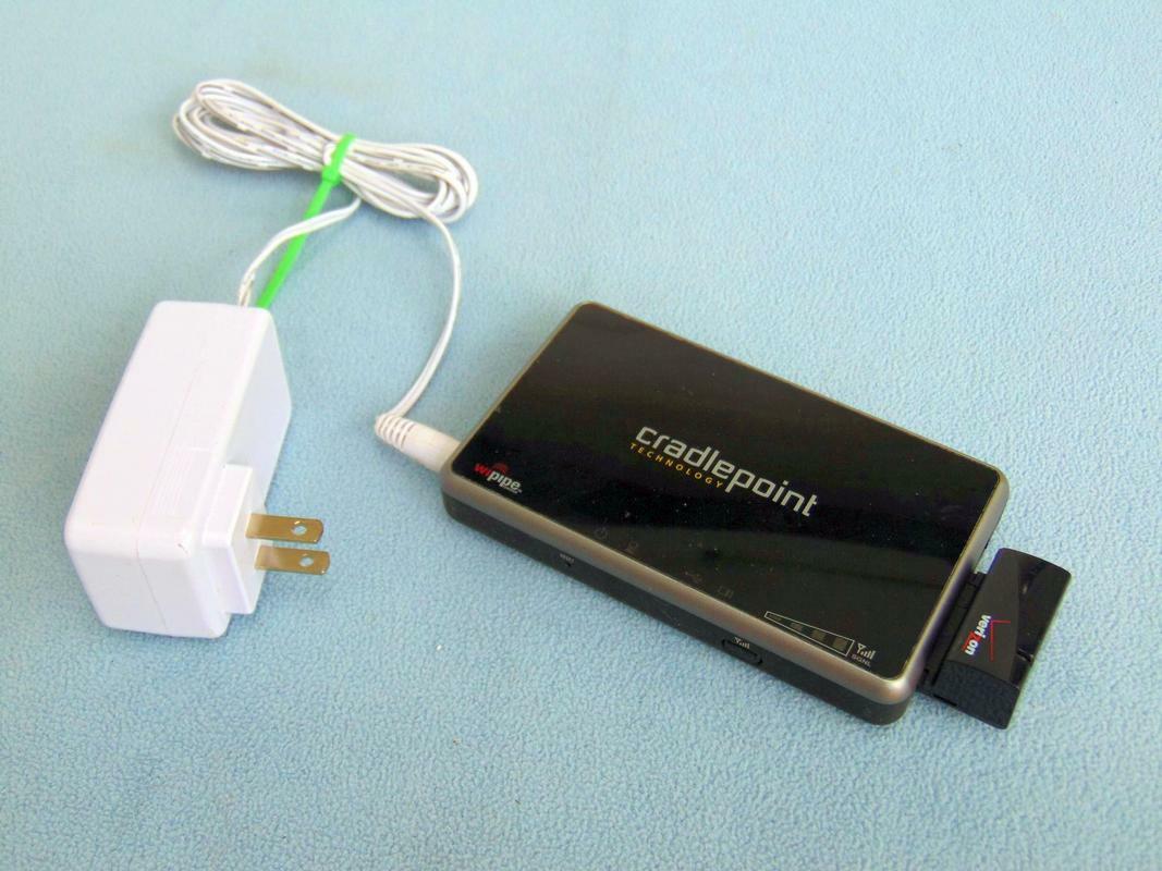 Cradlepoint Technology CBA250 Cellular Broadband Adapter w POWER + Card adapt IM