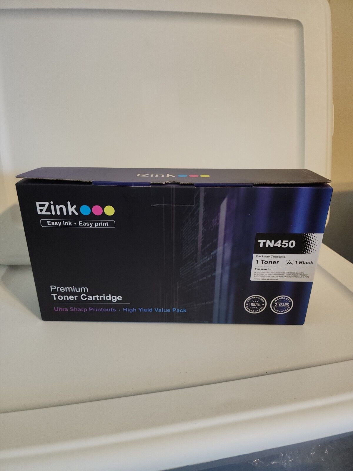 EZ Ink EZink TN450 Compatible Premium Toner Cartridge Black New Sealed