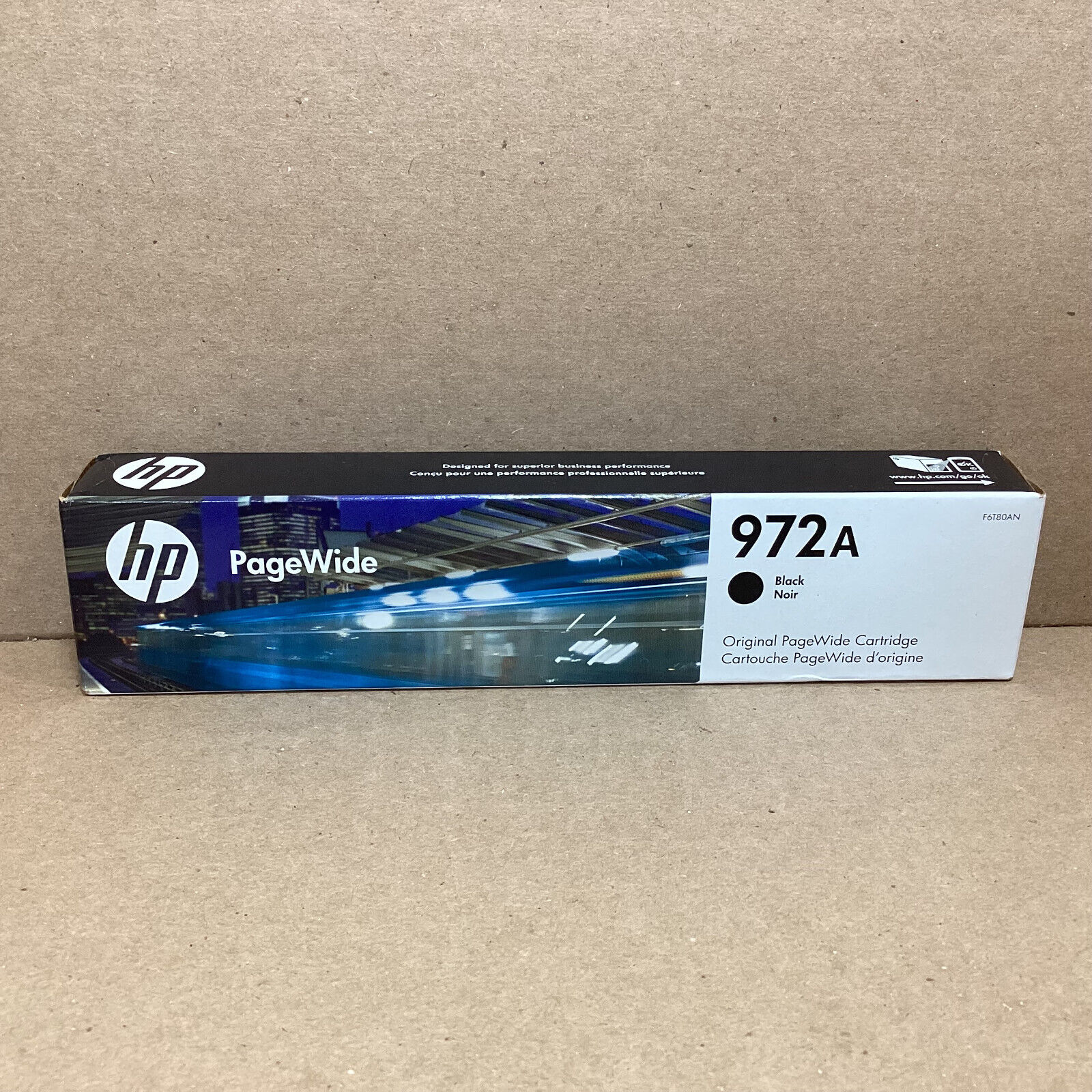 OEM Genuine HP 972A BLACK Original PageWide Cartridge 08/2024 - New & Sealed