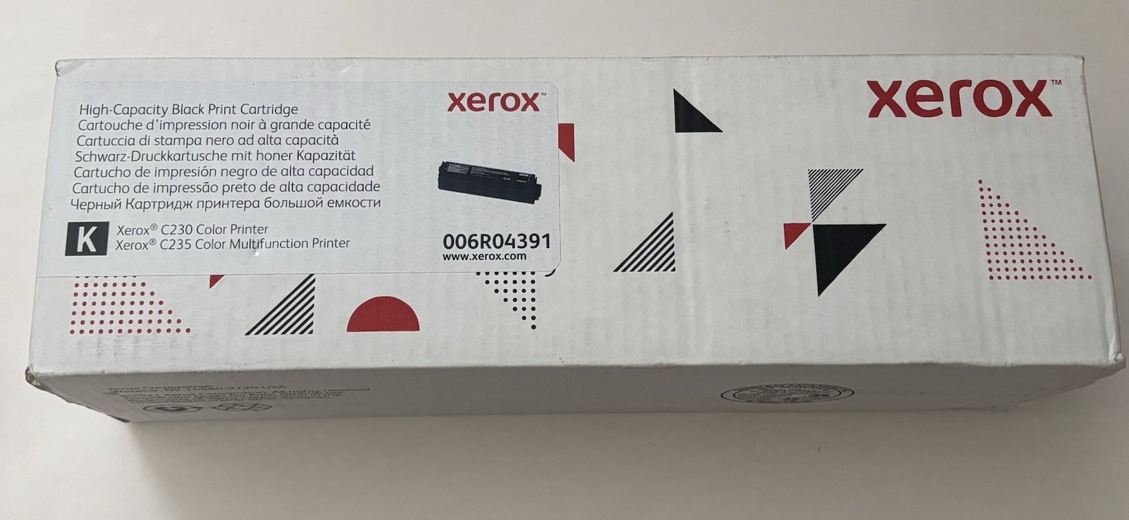 Genuine Xerox 006R04391 High-Yield Toner Cartridge For Xerox C230/C235 - New