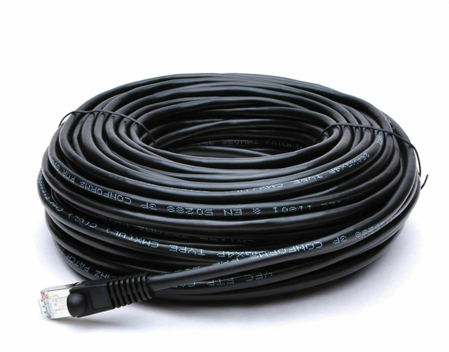 Helium CAT 6 Ethernet cable 100m McGill Microwave Systems