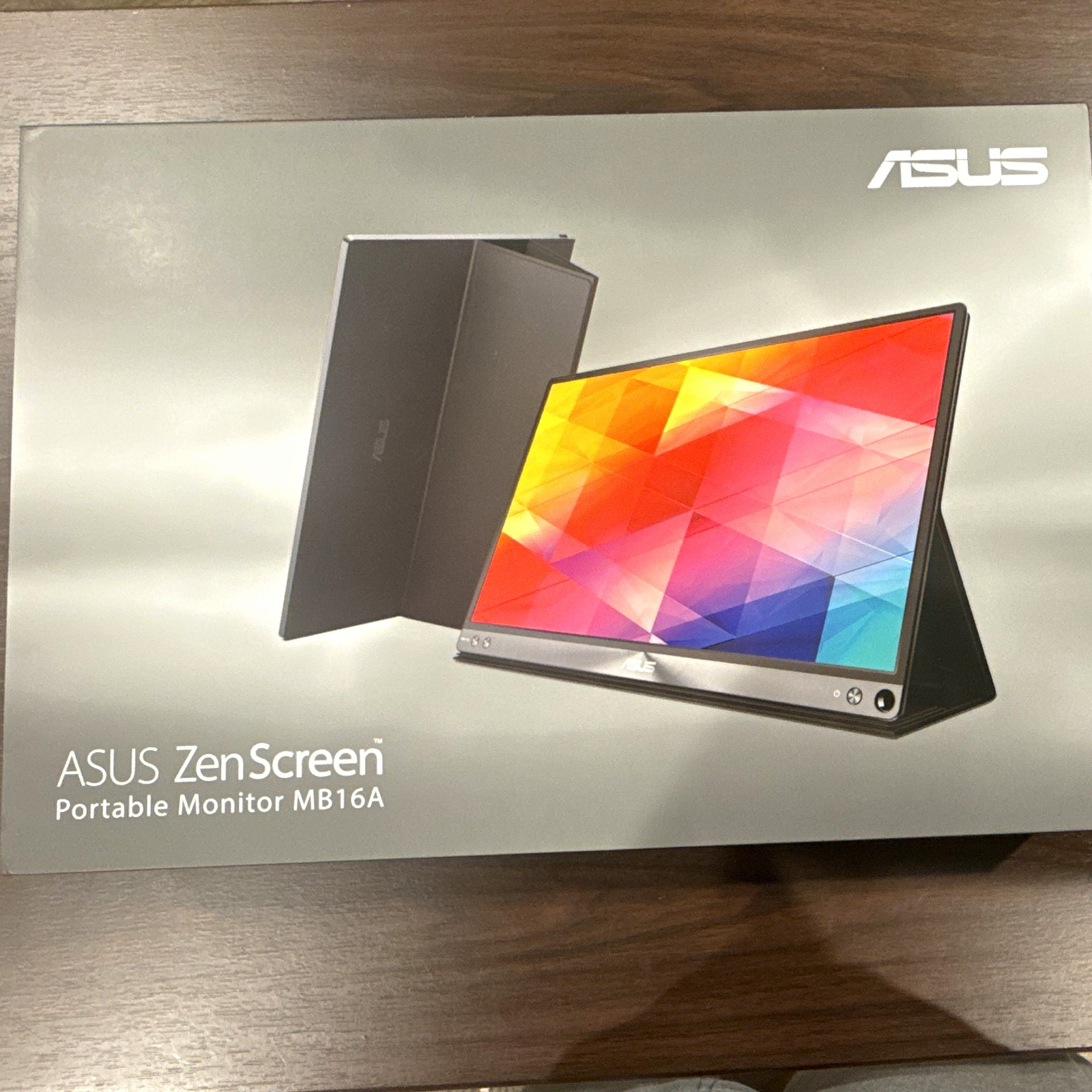 ASUS ZenScreen MB16A Portable Monitor 15.6in 1920x1080 Matte LED LCD Black