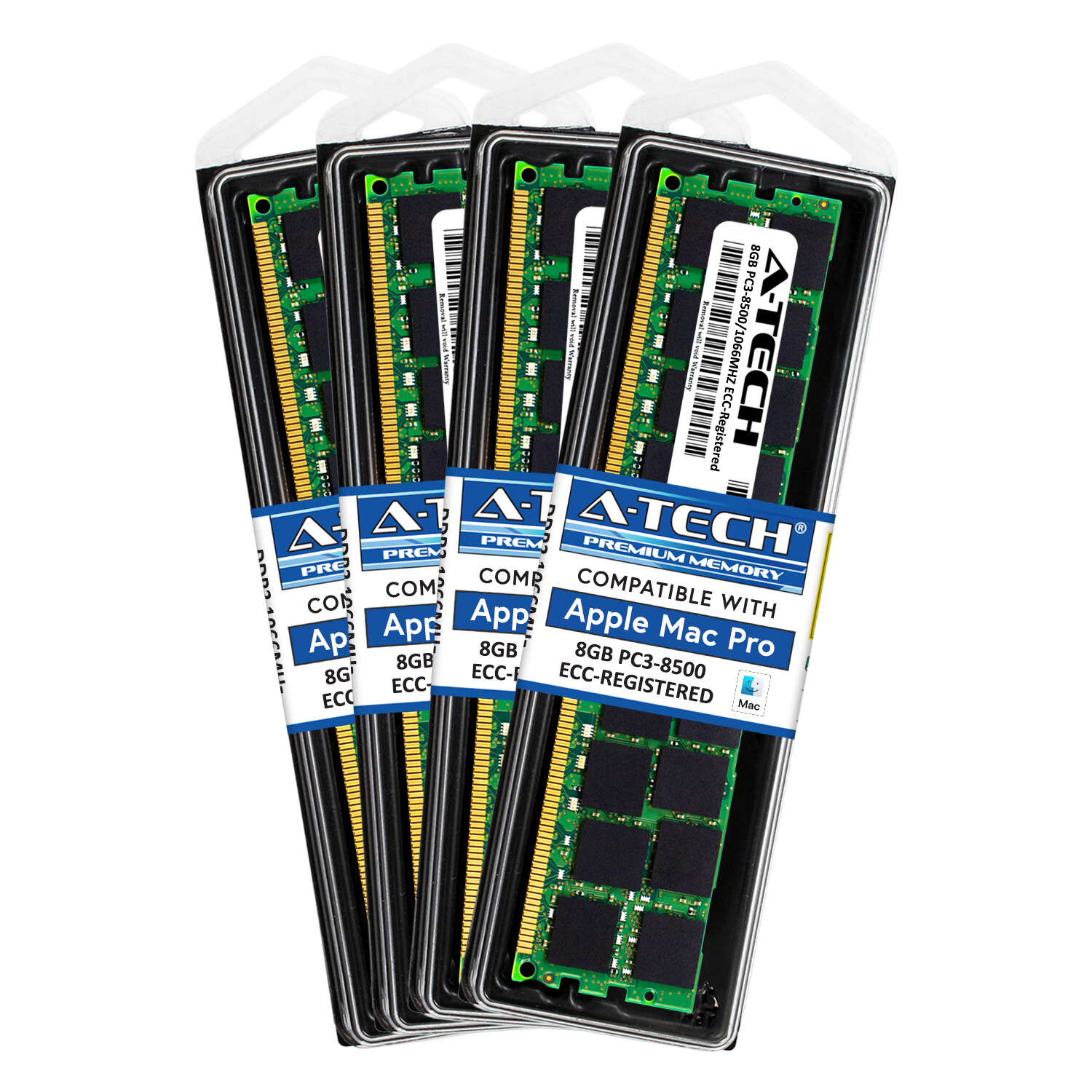 32GB Kit 4X 8GB Mac Pro Early 2009 A1289 MB871LL/A MacPro4,1 Server Memory RAM