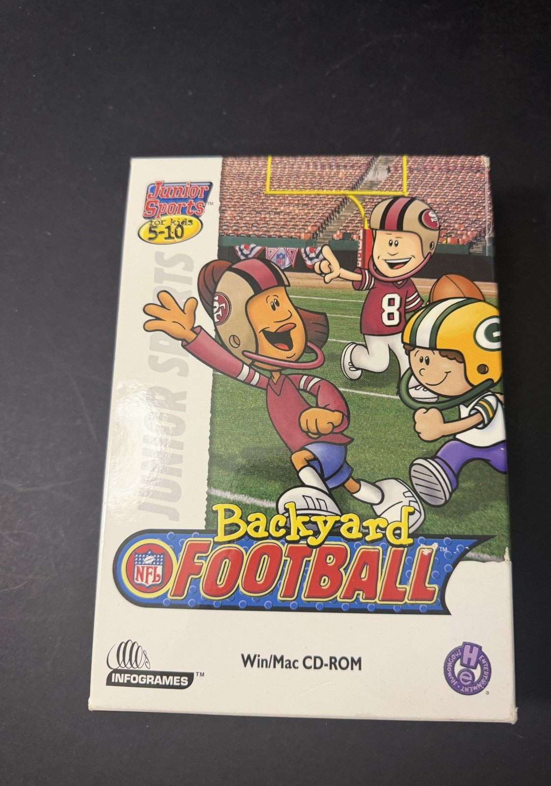 SEALED Backyard Football PC Humongous Entertainment Big Box PC NEW RARE