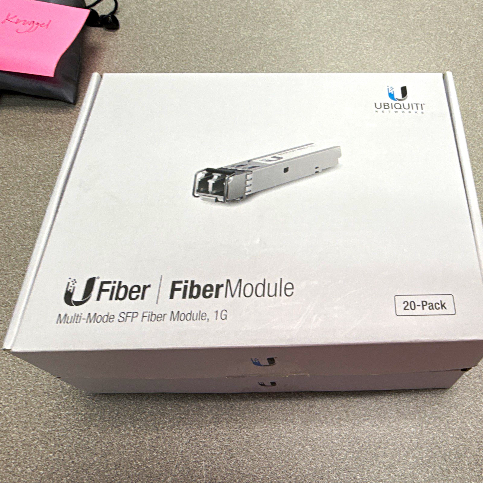 Ubiquiti Networks UFiber UF-MM-1G Multi-Mode LC SFP 1.25Gbps, 20-Pack