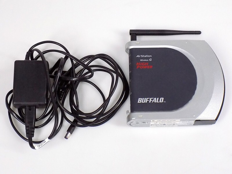 Buffalo WHR-HP-G54DD 4-Port AirStation Wireless-G MIMO Wi-Fi Router, 100% OK