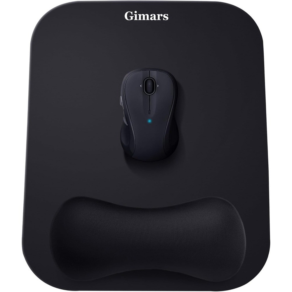 Large Smooth Superfine Fibre Memory Foam Ergonomic Mouse Pad Wrist Rest Support