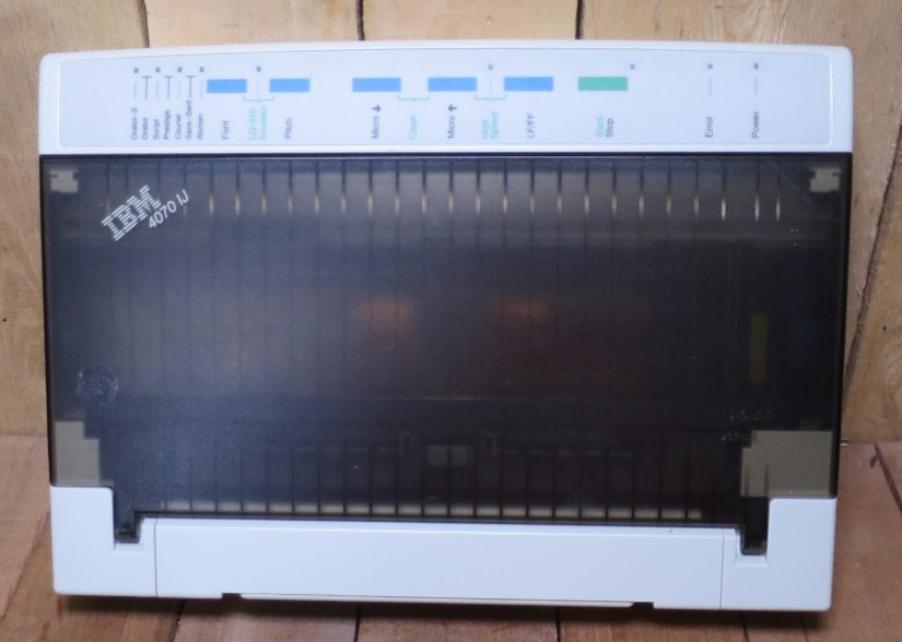 IBM LEXMARK 4070-002 1331501 INKJET PRINTER 4070 IJ VINTAGE ELECTRONIC