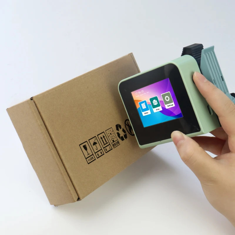 12.7mm Mini Portable Tij Printer Date Logo Thermal Handheld Inkjet Printer