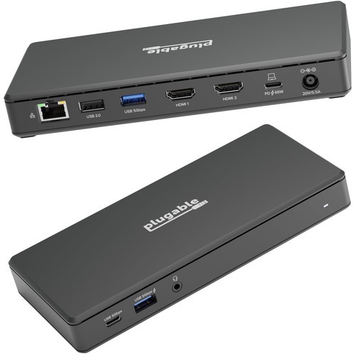 Plugable Technologies UD-MSTH2 PLUGABLE USBC DUAL HDMI PD DOCK USB-C DUAL HDMI D
