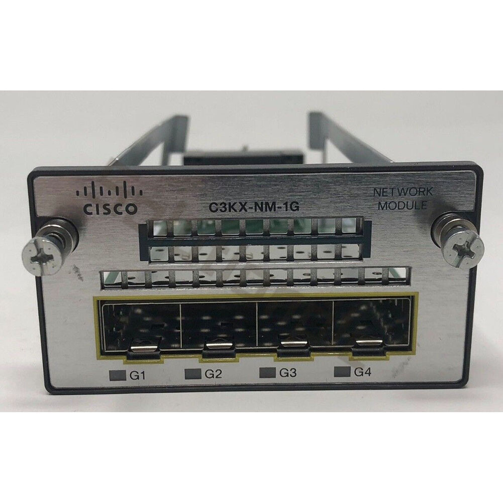 Cisco C3KX-NM-1G Gigabit Ethernet Network Module  (1Pcs Used )
