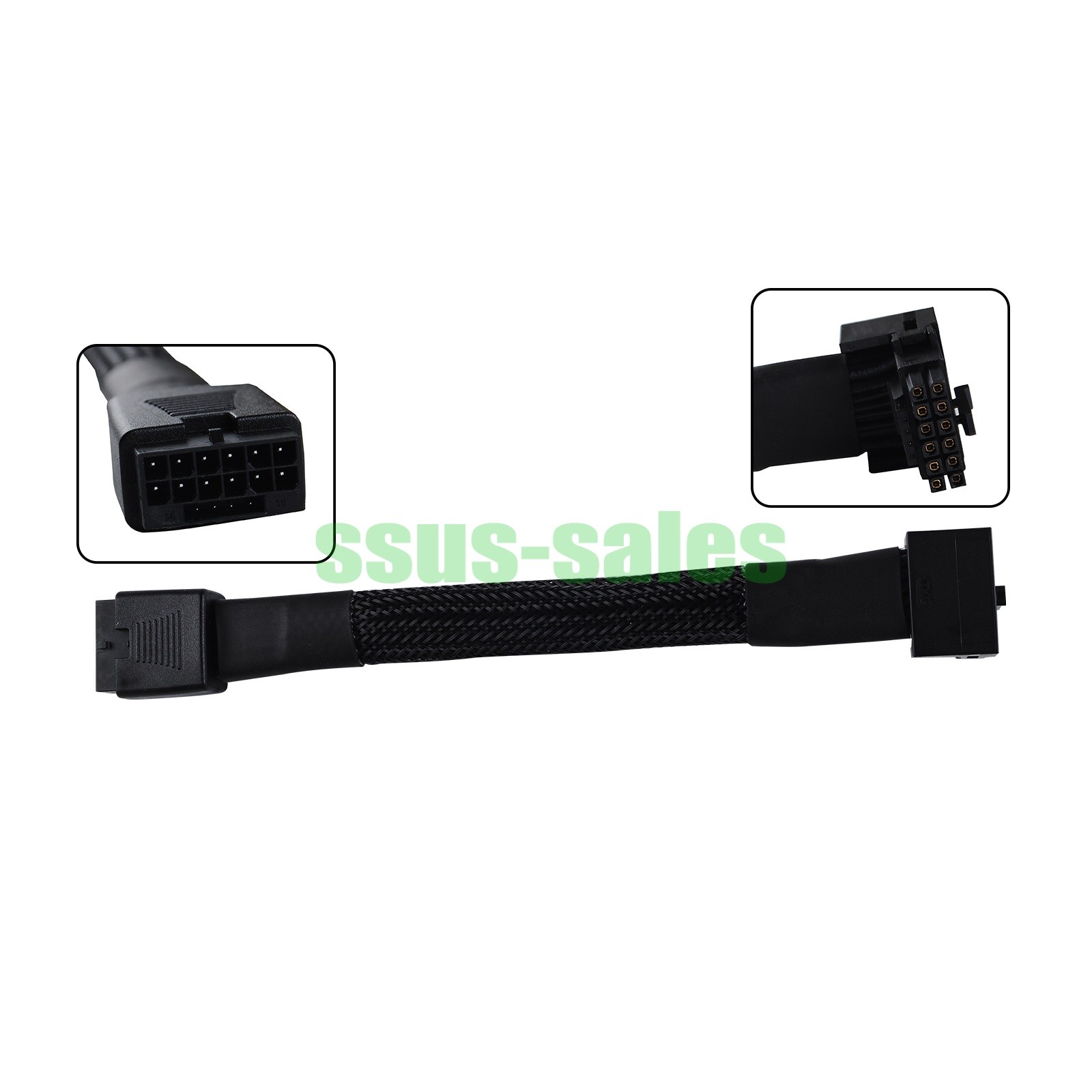 12VHPWR Mini 16Pin Down Angle Extension Cable For RTX 4080 RTX 4090 GPU