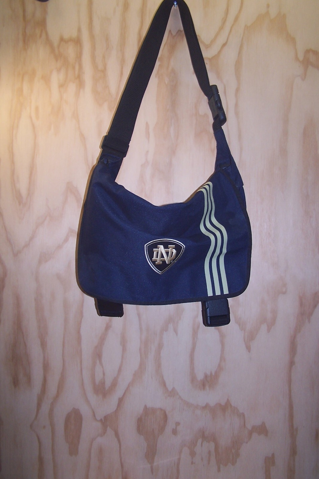 Adidas Notre Dame Laptop Computer Shoulder Strap Backpack Travel School