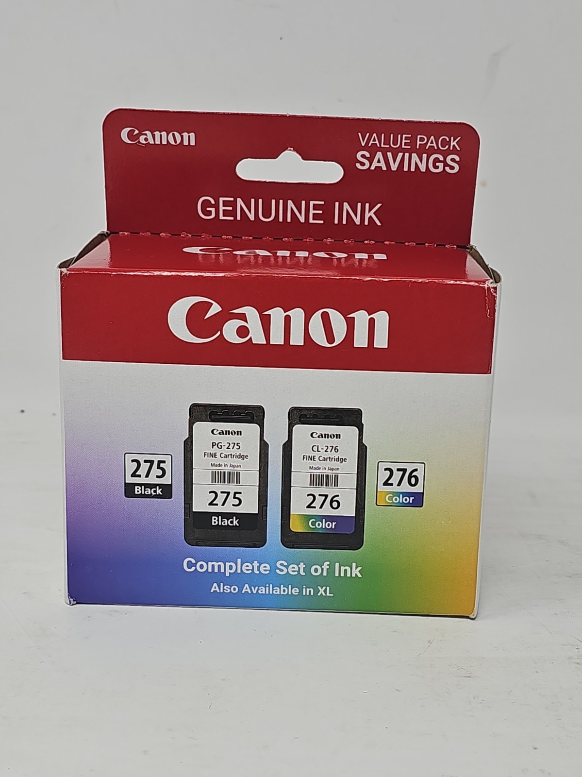Canon PG-275/CL-276 Value Pack Ink Cartridges for PIXMA TS3520, TR4720 Printers
