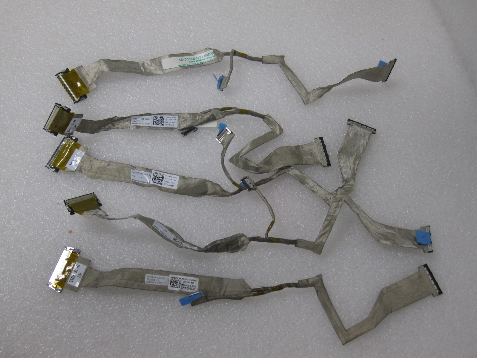 ORIGINAL OEM Dell Latitude E5400 E5500 V6RGP Laptop LCD Cable (LOT OF 5)
