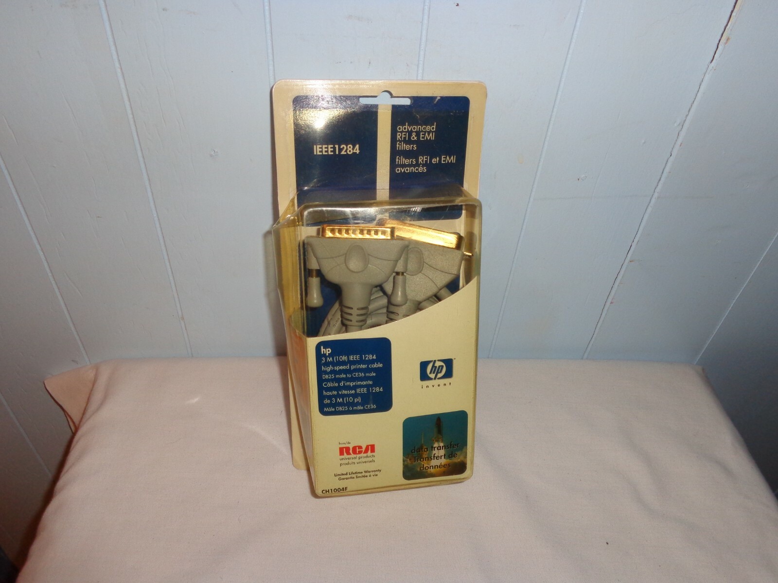 RCA UNIVERSAL PRODUCTS IEEE1284 HP INVENT 3M (10FT) HIGH SPEED PRINTER CABLE