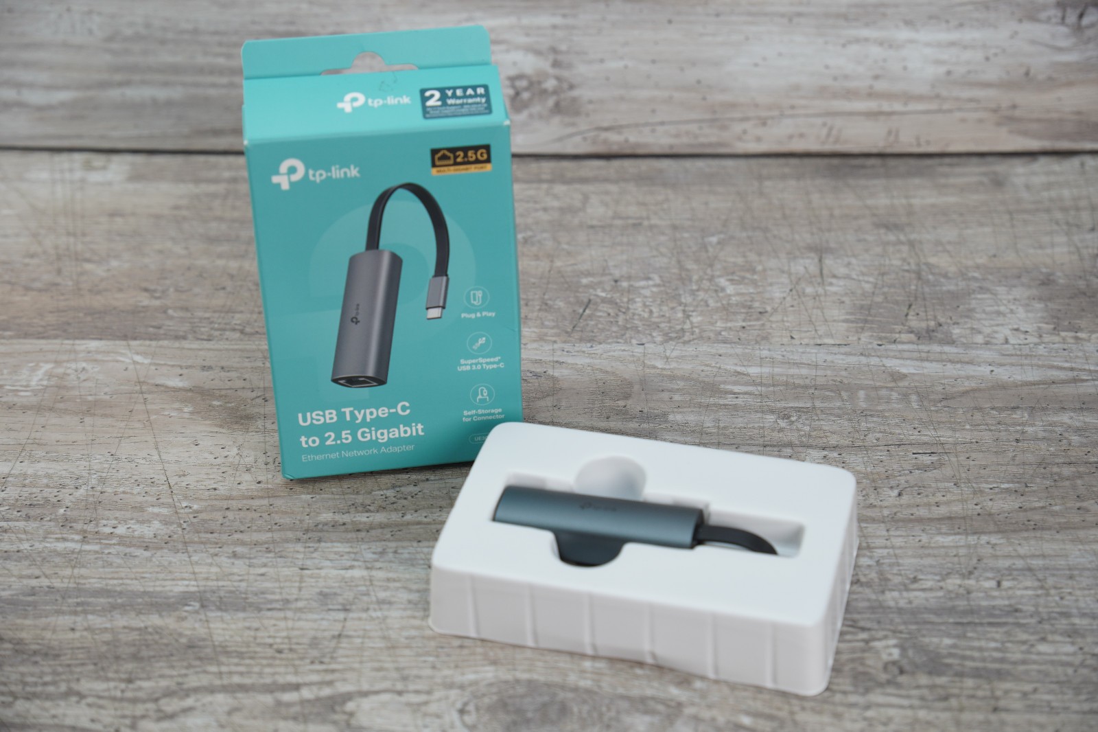 TP-Link UE302C USB Type-C to 2.5 Gigabit Ethernet Network Adapter